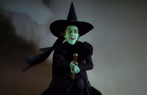 The nasty witch of the wizard of oz